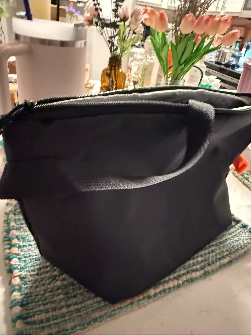 🌷NEW🌷 Gorgeous Black Cosmetic Tote - Stylish Makeup Bag cooler, or O.N BAG